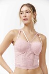 Bustier Artemisa Rosado