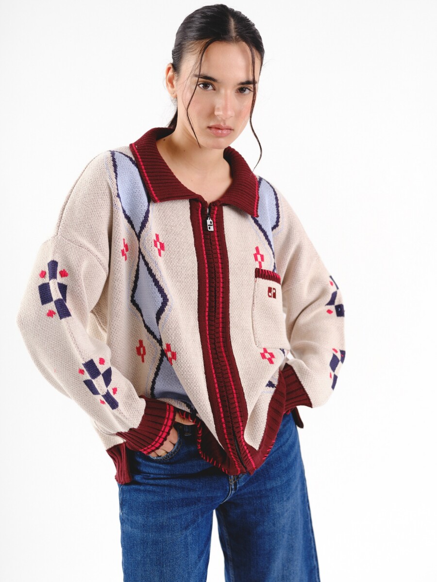 Campera Confeti PRE ORDER - Crudo 