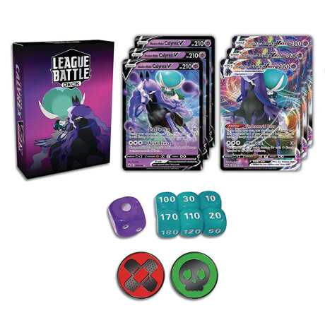 Pokemon TCG: League Battle Deck - Calyrex Shadow Rider VMax [Inglés] Pokemon TCG: League Battle Deck - Calyrex Shadow Rider VMax [Inglés]