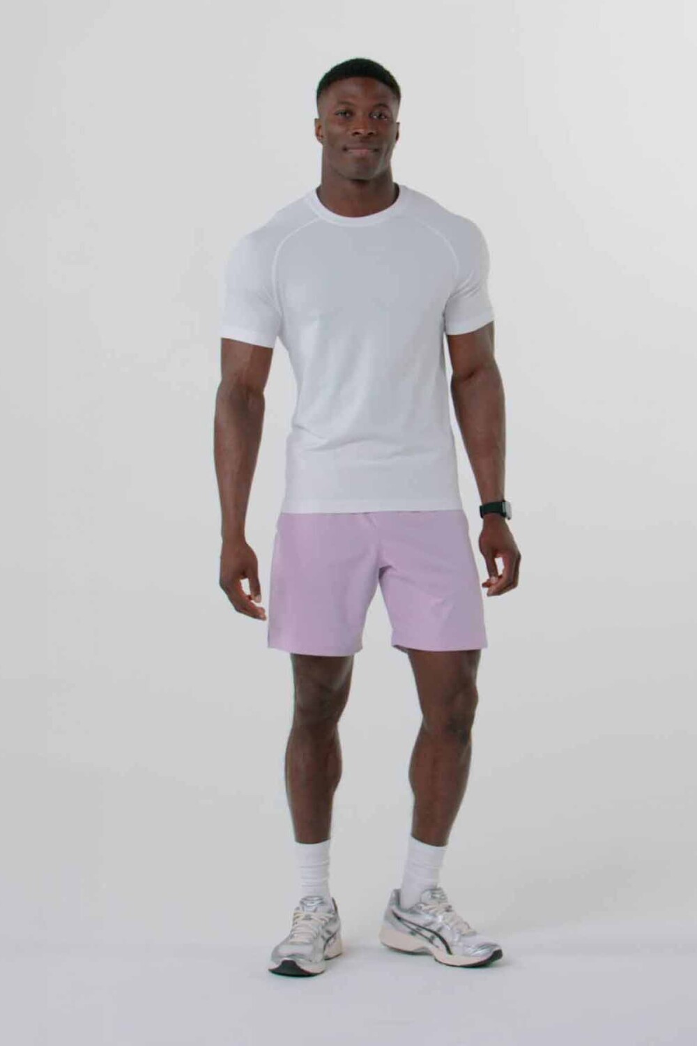 Polo Manga Corta Fit The Training Day Tee Hombre Classic White