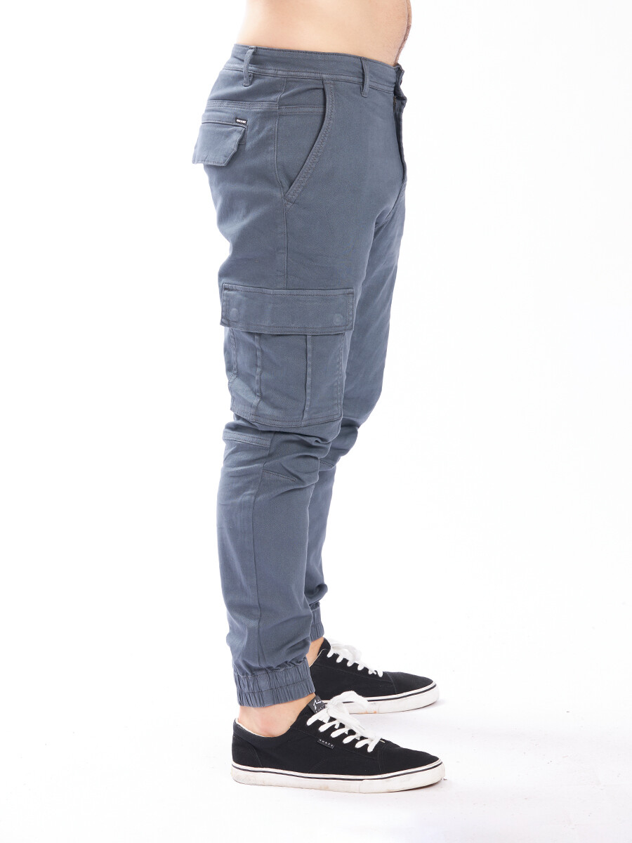 PANTALON CARGO ARENE DIXIE Azul Piedra