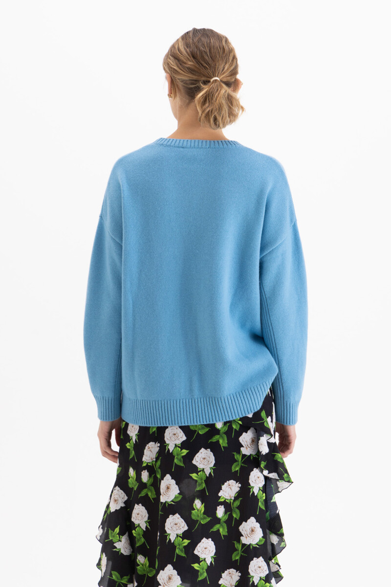 SWEATER LISBOA Celeste