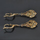 Caravanas oro 18k con brillantes, diamantes y zafiros sintéticos. Caravanas oro 18k con brillantes, diamantes y zafiros sintéticos.