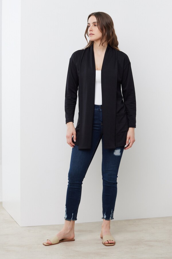 Cardigan Comfy NEGRO