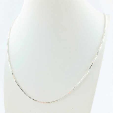 Cadena de plata 925, VENECIANA, 45 cm. Cadena de plata 925, VENECIANA, 45 cm.