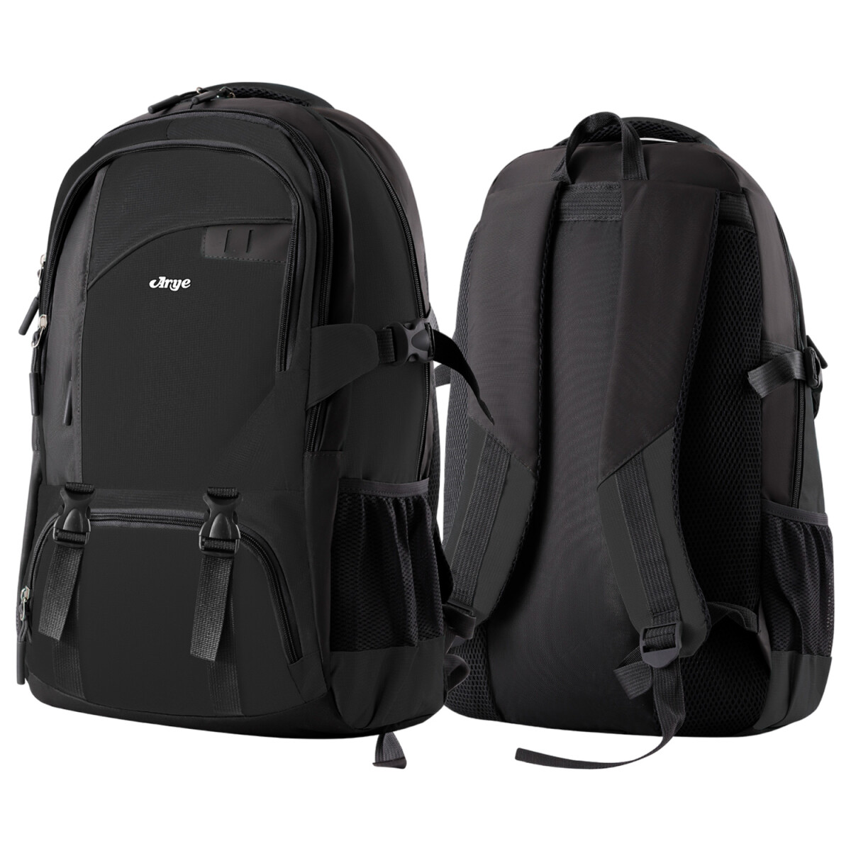 Mochila Urbana Arye 390 Durazno con Portanotebook - Negro 