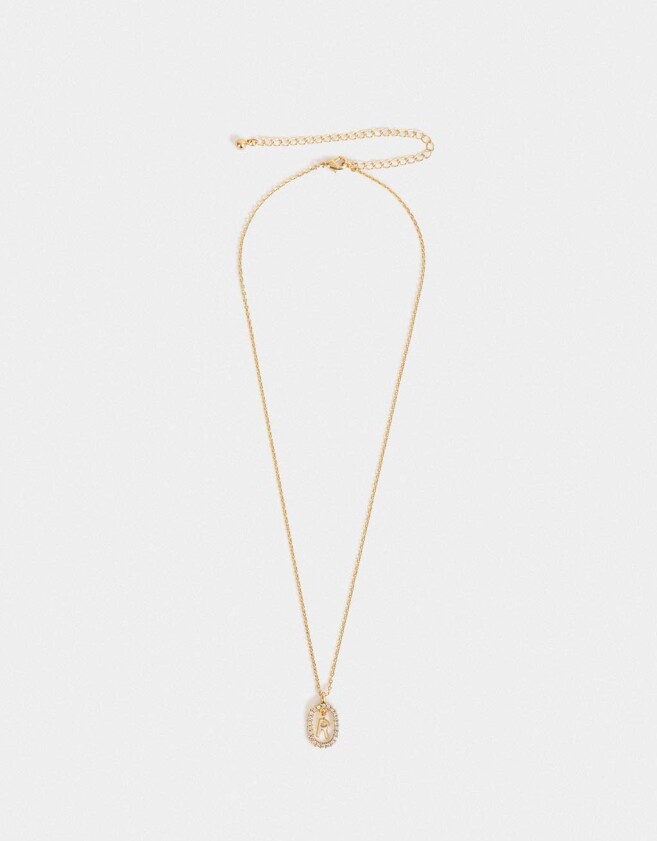 Cadena Corta con Dije Premium Gold Cortos - Dorado