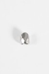 Earcuff caravana bold plateado