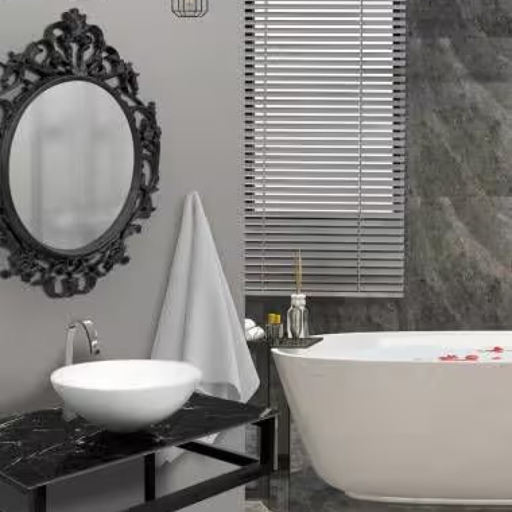 Espejo Provençal Helena negro Espejo Provençal Helena Negro