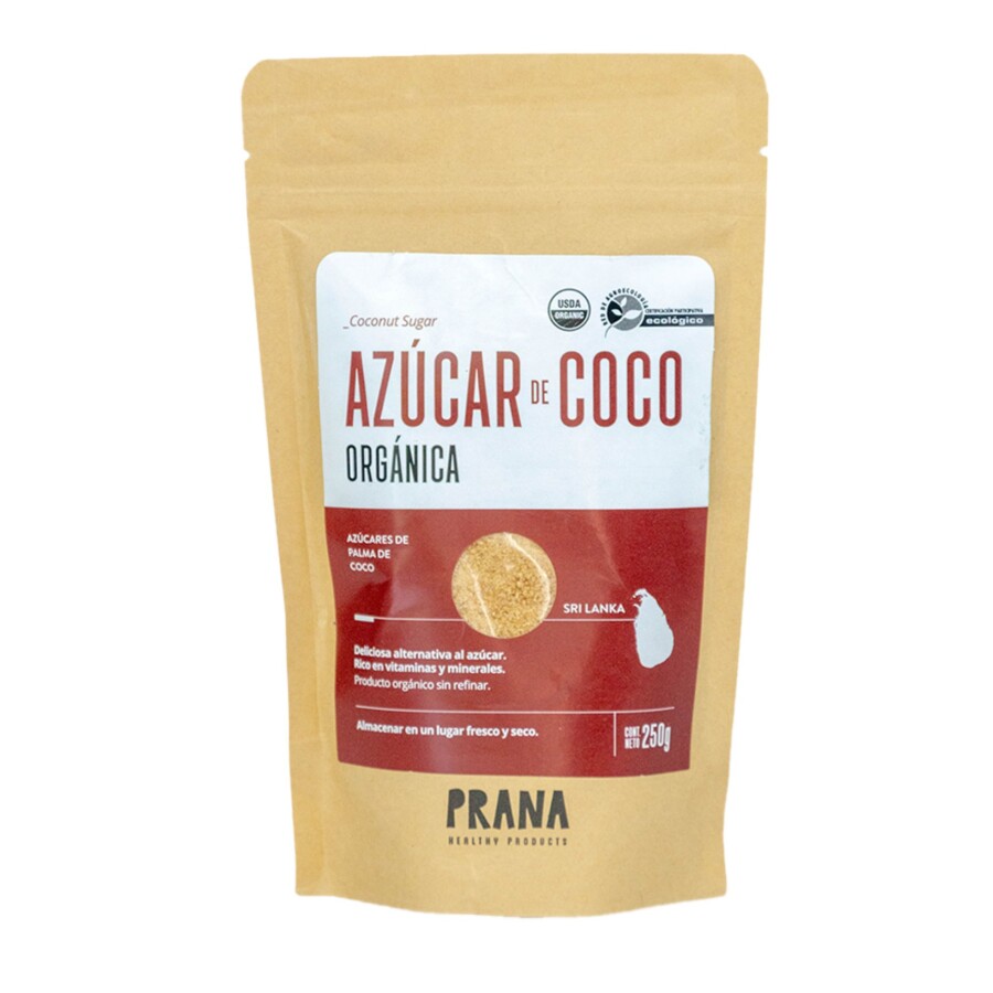 Azúcar de coco Prana Orgánica 250g Azúcar de coco Prana Orgánica 250g