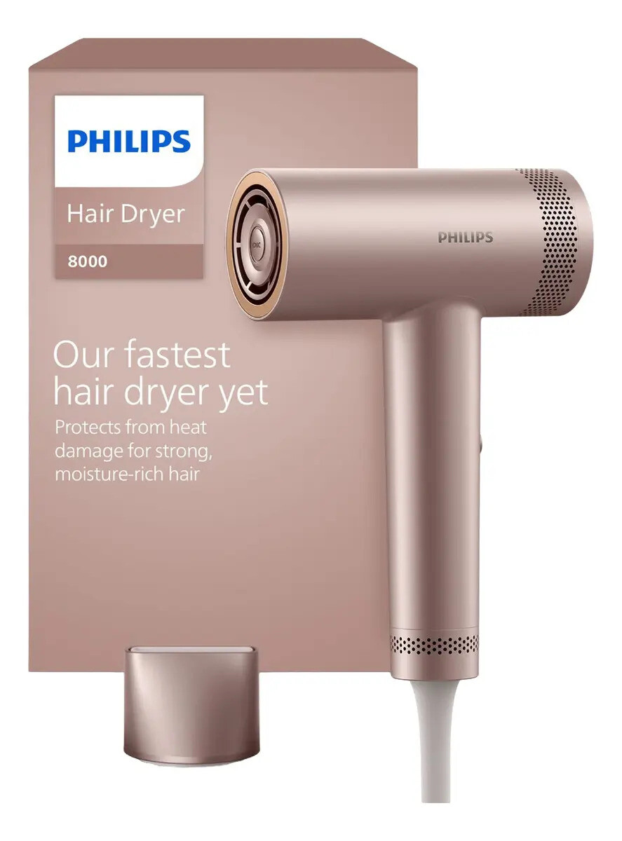 Secador De Pelo Philips Serie 8000 Bhd837/00 - SECADOR DE PELO PHILIPS BHD837/00 