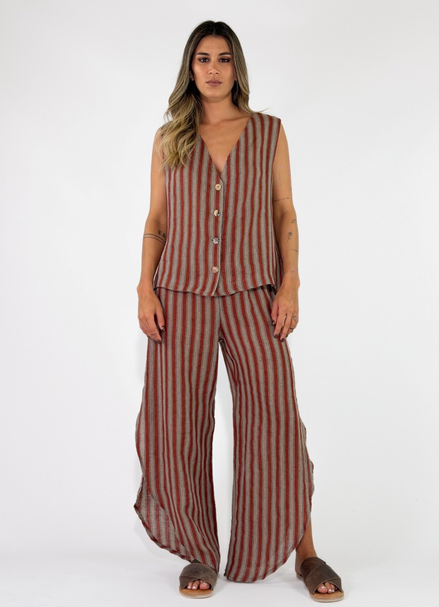PANTALON TOBAGO - TERRACOTA 