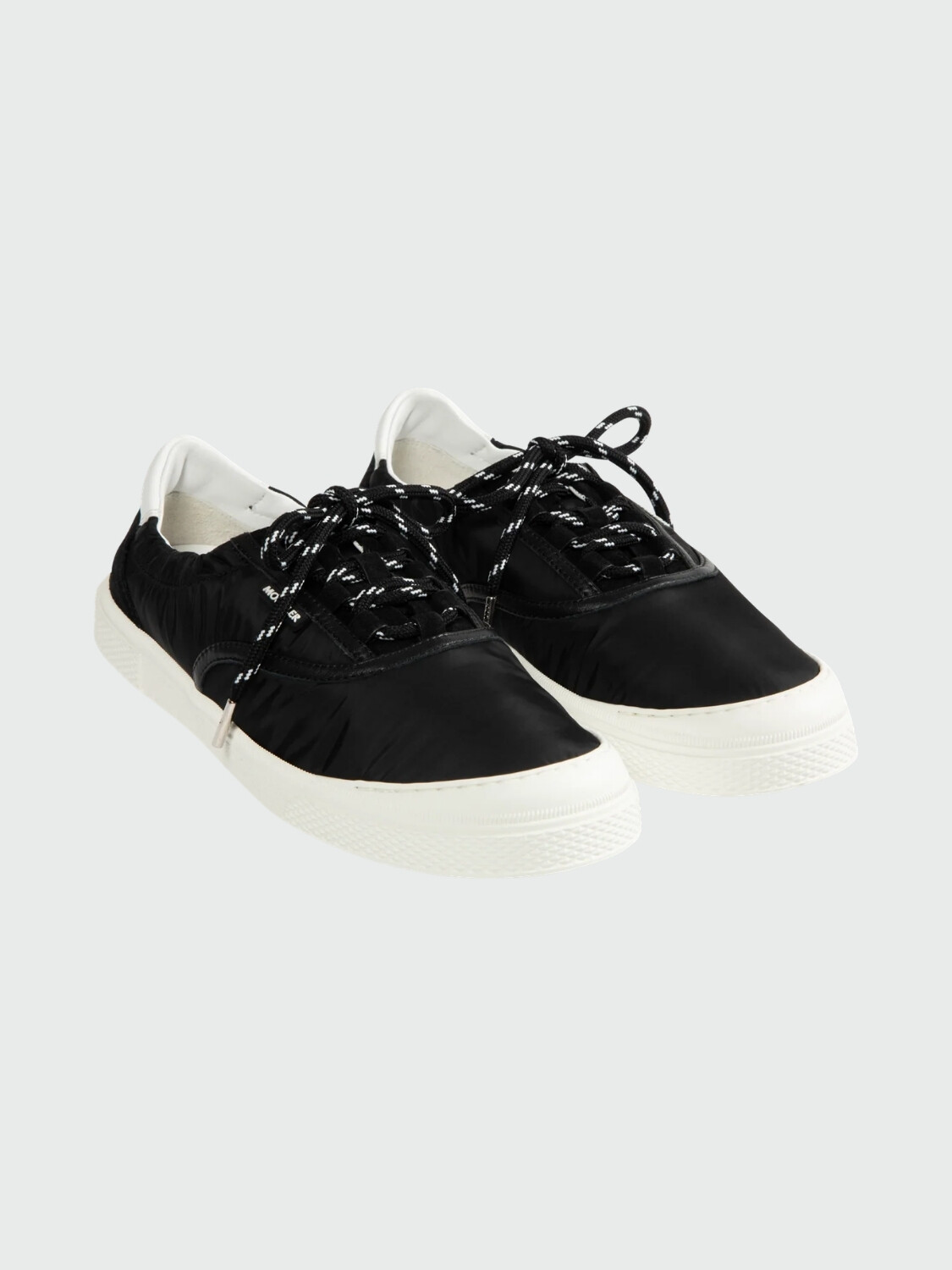 MONCLER - Zapatillas de ante Vera Leisure Negro