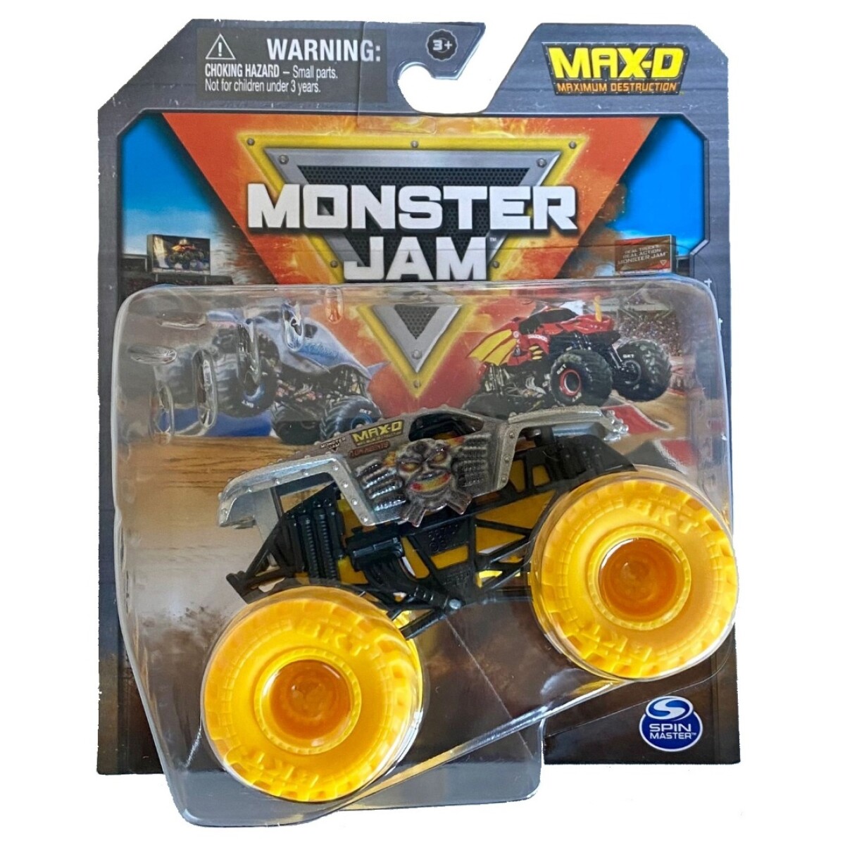 Figura Monster Jam Vehículo 1:64 58757 - MAX-D 