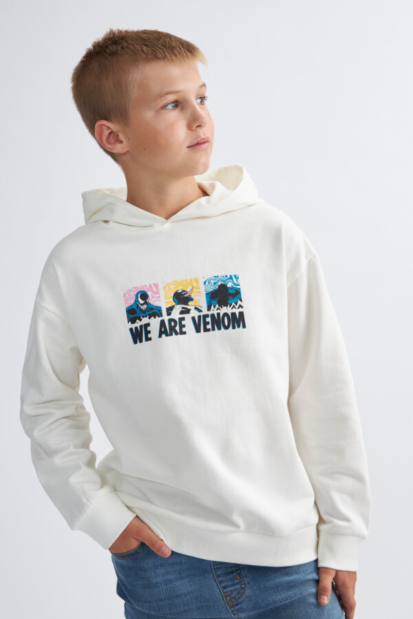 Hoodie deportivo Crudo Marvel