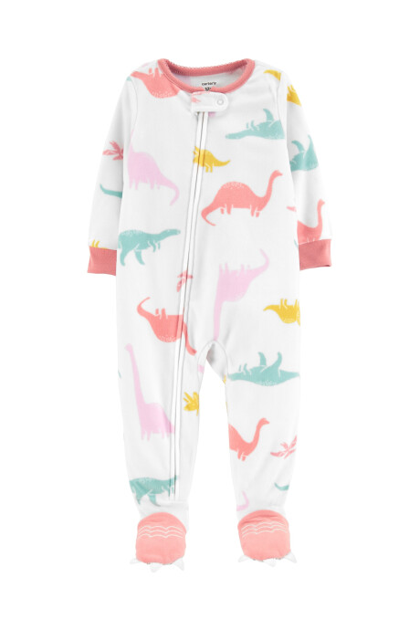 Pijama con Pie Dinosaurios Micropolar 0