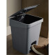 Tarro de Residuos Con Pedal 8L GRIS