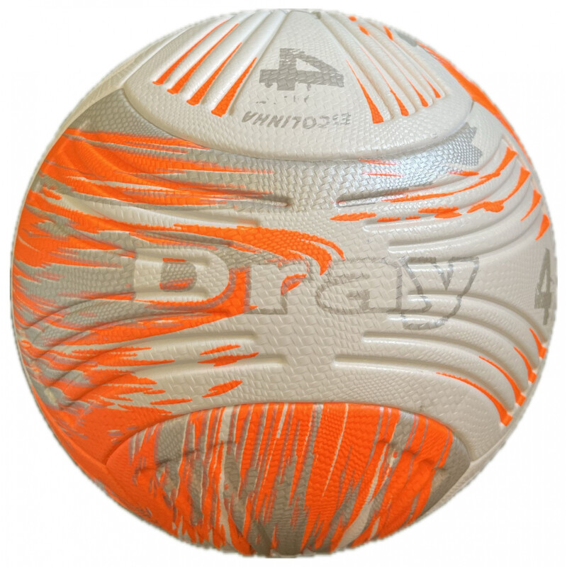 Pelota futbol N°4 naranja/gris Dray Pelota futbol N°4 naranja/gris Dray