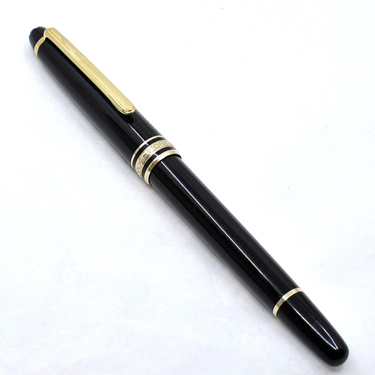 Montblanc Meisterstuck Classique Fineliner Metal Dorado Y Negro 