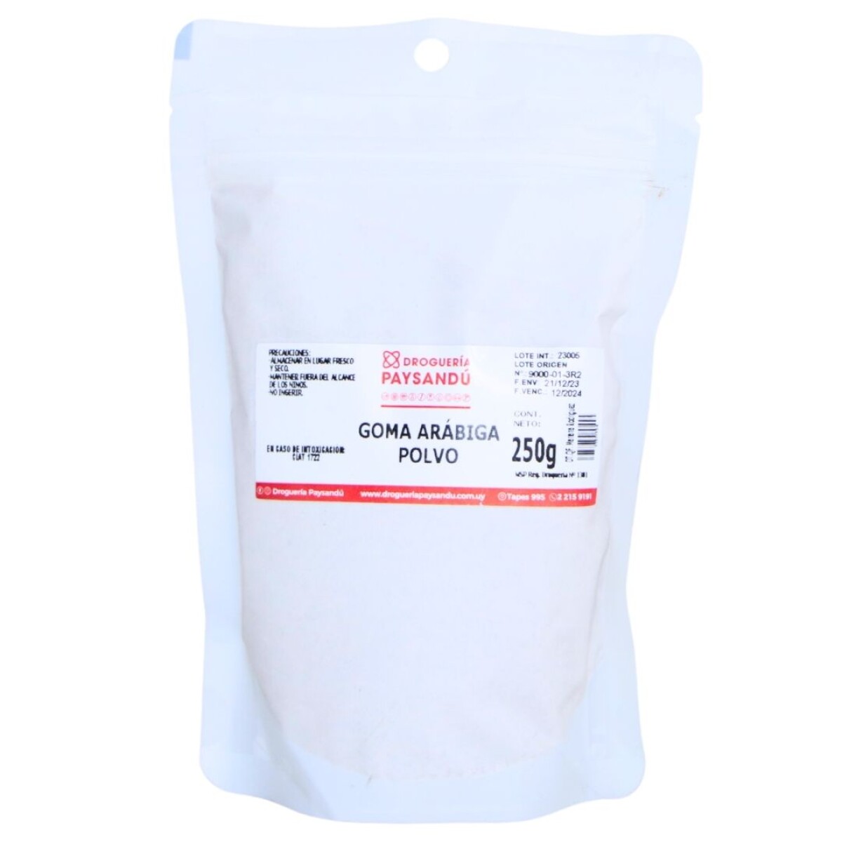 Goma Arabiga en Polvo - 250 g 