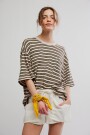 REMERA ALL LOVE POCKET Marfil