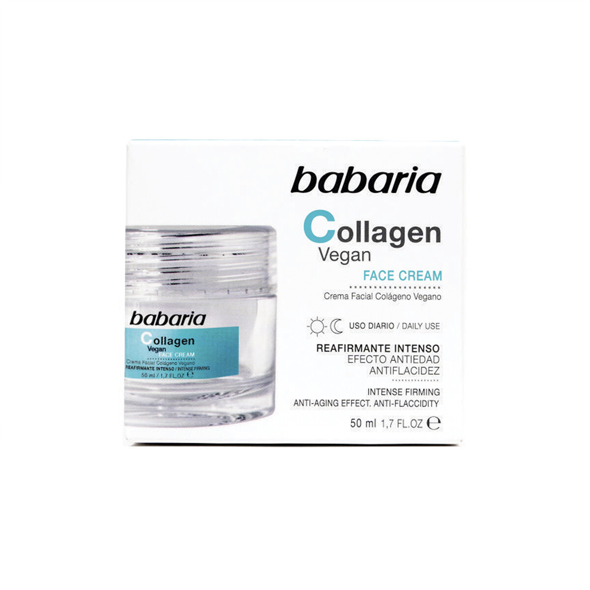 BABARIA CREMA COLLAGENO VEGANO X 50 ML 