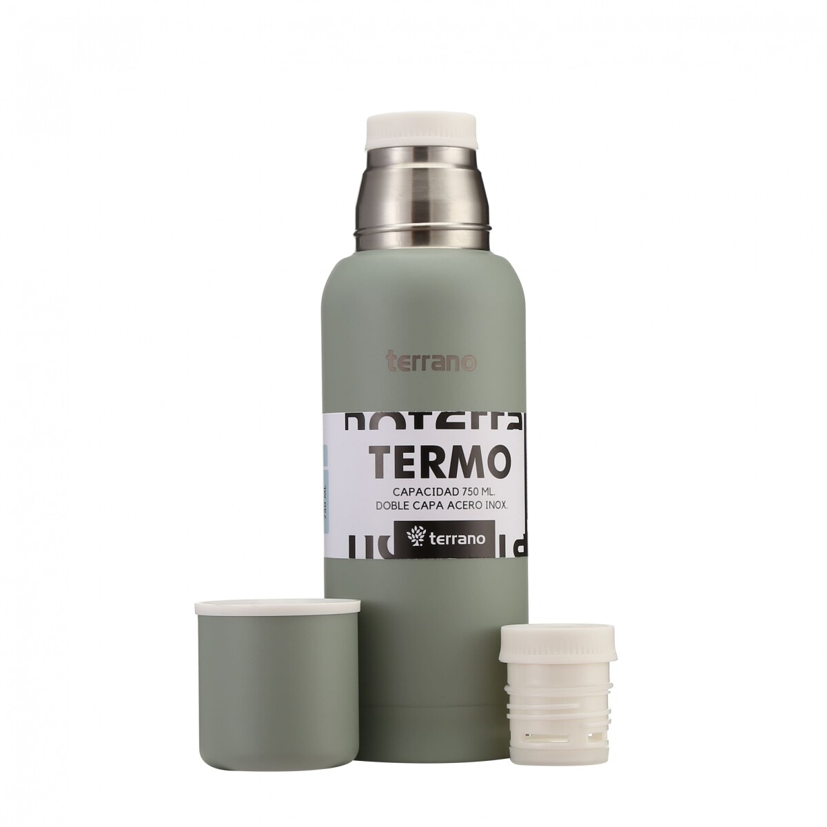 Termo Premium Slim 750ML. - Oliva 