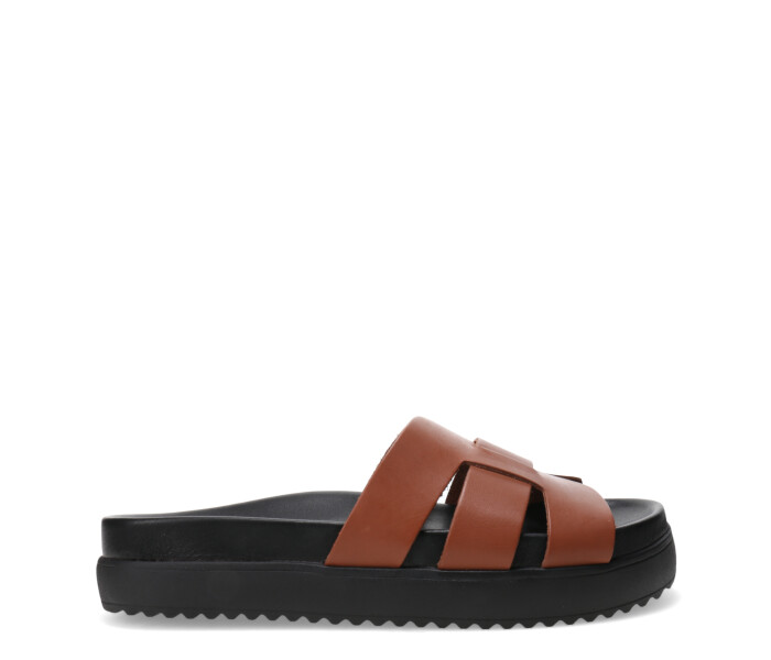 Sandalias de Mujer Bottero 366604 Marrón - Blanco