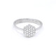 Anillo En Oro 18K Blanco Y Zirconias Anillo En Oro 18K Blanco Y Zirconias