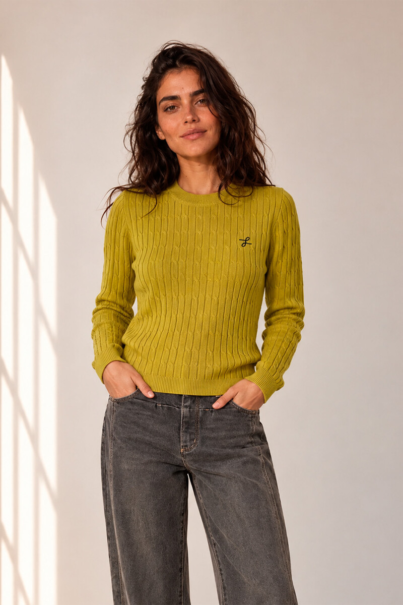SWEATER OCHOS VERDE