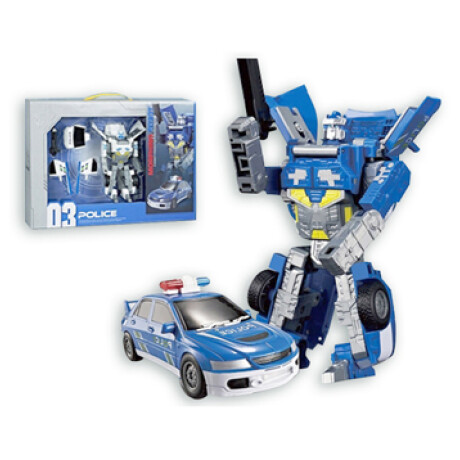 Robot Policía Transformer 001