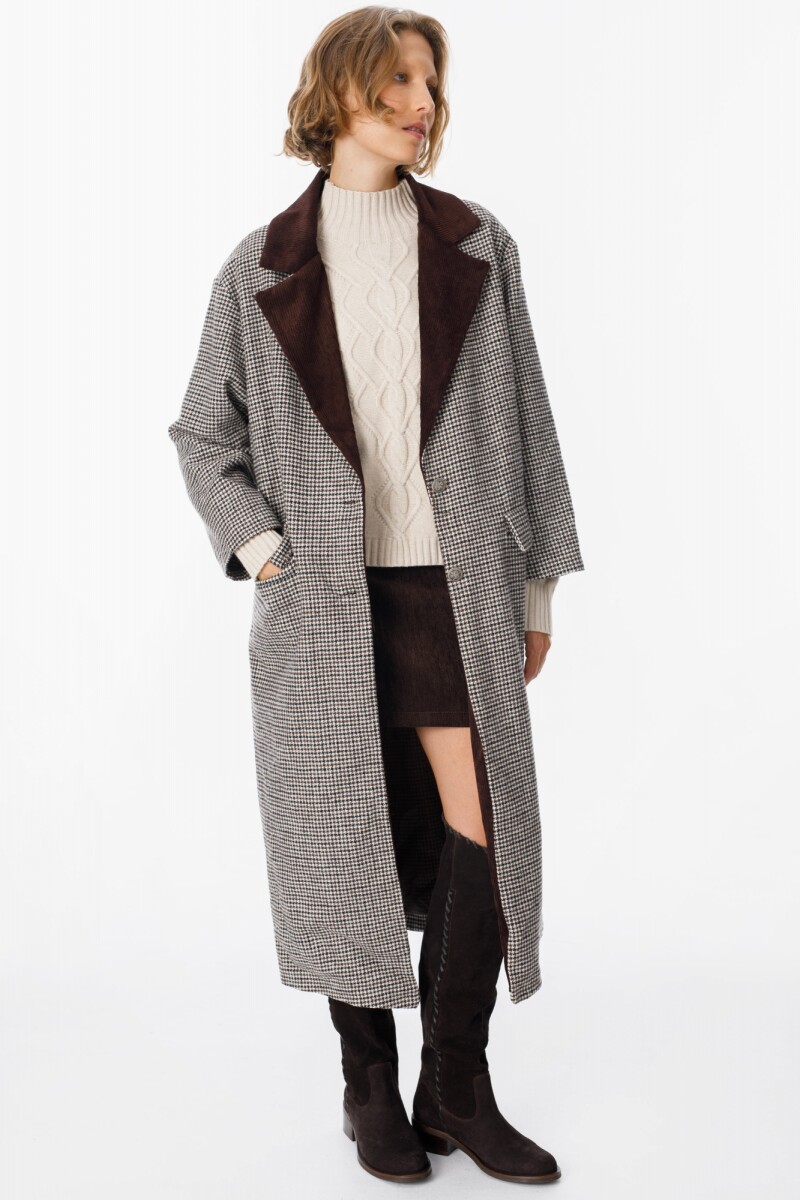 Tapado Ranger Gris/Chocolate