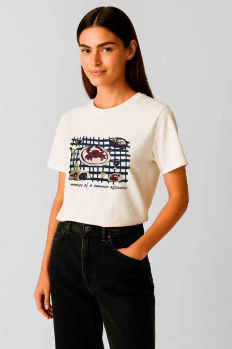 Remera Antoine 80203 Estampado 3