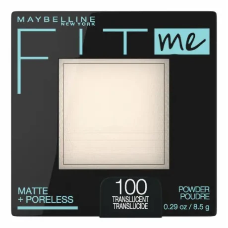 Polvo Compacto Maybelline Fit Me Matte + Poreless Pressed Powder N°100 Translucent Polvo Compacto Maybelline Fit Me Matte + Poreless Pressed Powder N°100 Translucent