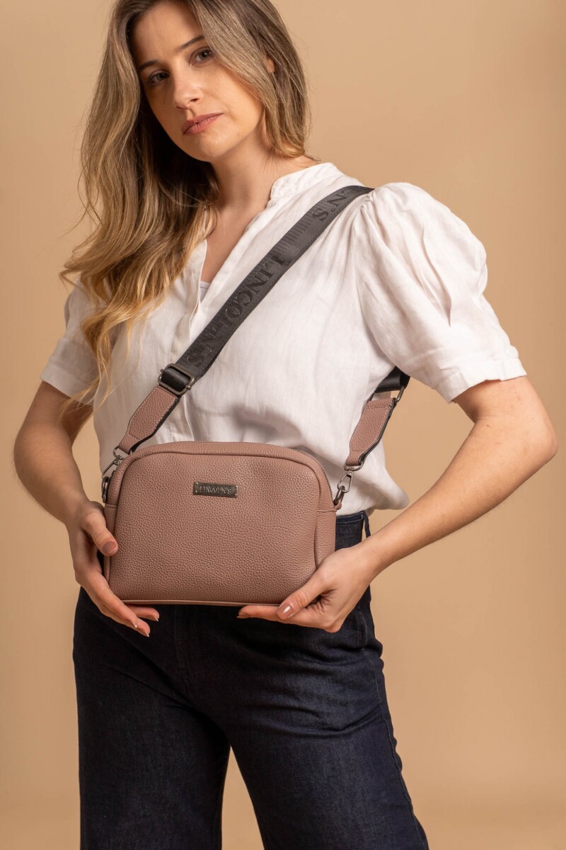 BANDOLERA MORRAL NARCISO - NUDE 