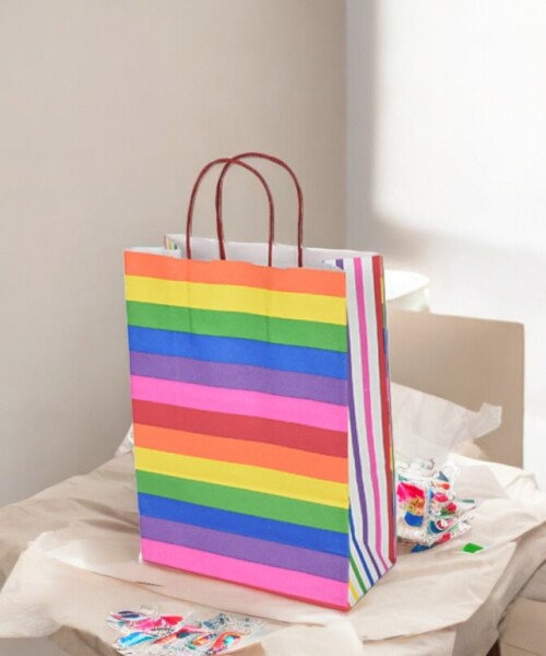 Bolsa fantasia luna 22x10x30 cm. ARCO IRIS.