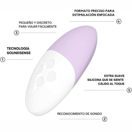 Estimulador De Clítoris Sónico Lelo Siri 3 Estimulador De Clítoris Sónico Lelo Siri 3