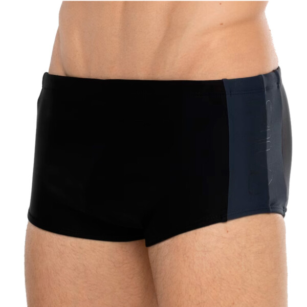 Fila Boxer Hombre Logo Ii Cuerpo Negro/gris Grafito Negro-grafito