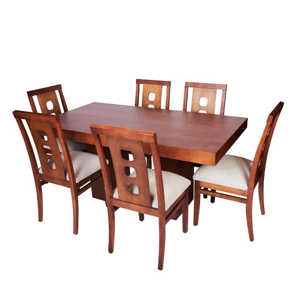 Juego de Comedor Cubo 6 Sillas Juego de Comedor Cubo 6 Sillas