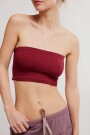 TOP BANDEAU AMELIA Bordo