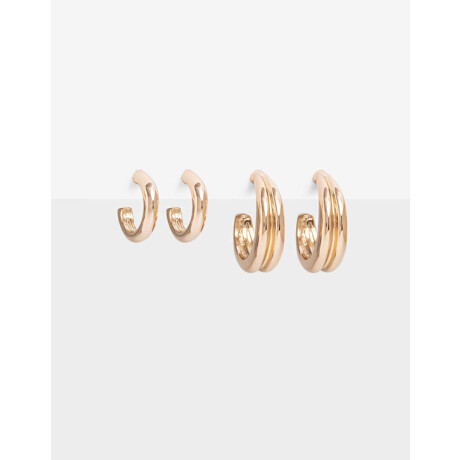 Set De Aros Dorado