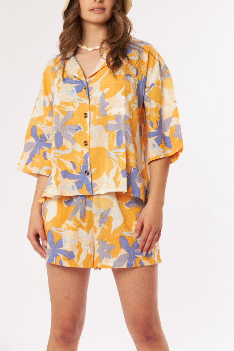 CAMISA PADMA RUSTY Naranja