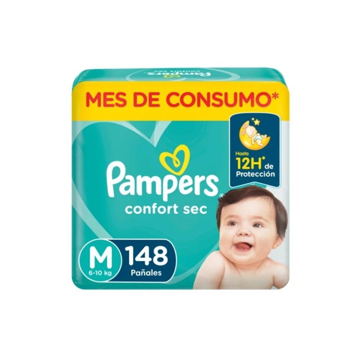 PAMPERS CONFORT SEC M X 148 