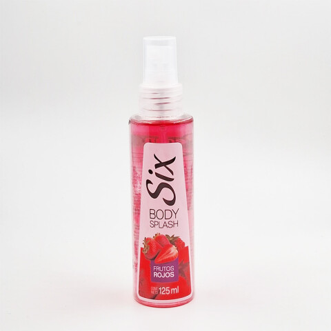Body Splash Six 125 ml Frutos Rojos