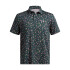 UA Playoff 3.0 Printed Polo-BLU BLU-418
