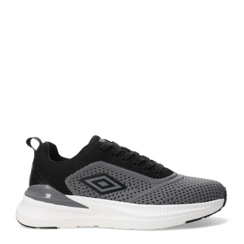 Championes de Hombre Umbro Lyro Gris - Negro