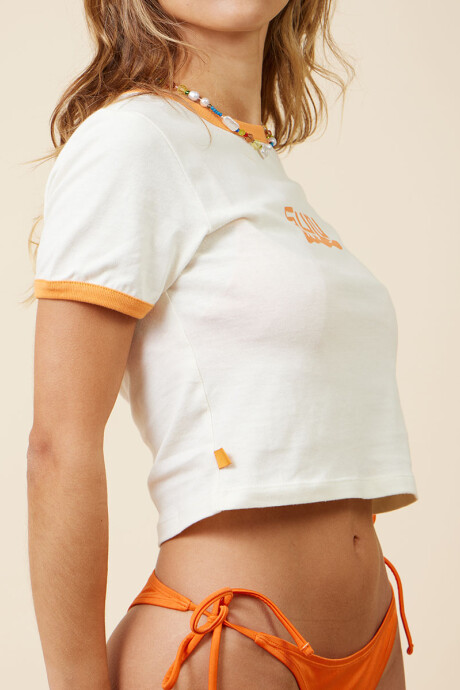 T-SHIRT TIQUIA RUSTY Blanco