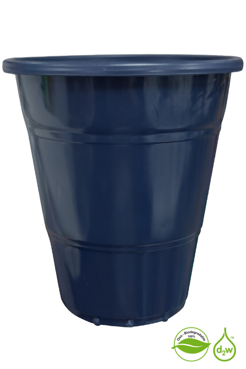 Vaso Biodegradable 360ml x10 - Azul Marino 