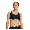 Top Under Armour HG AUTNTCS MID BRNDD de Mujer - 544-001N11 Negro