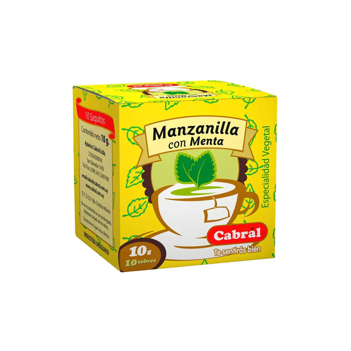 TE MANZANILLA CON MENTA CABRAL 